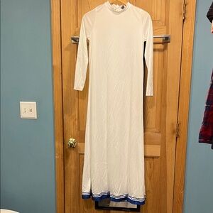 White and Blue CostumeDress Sz L